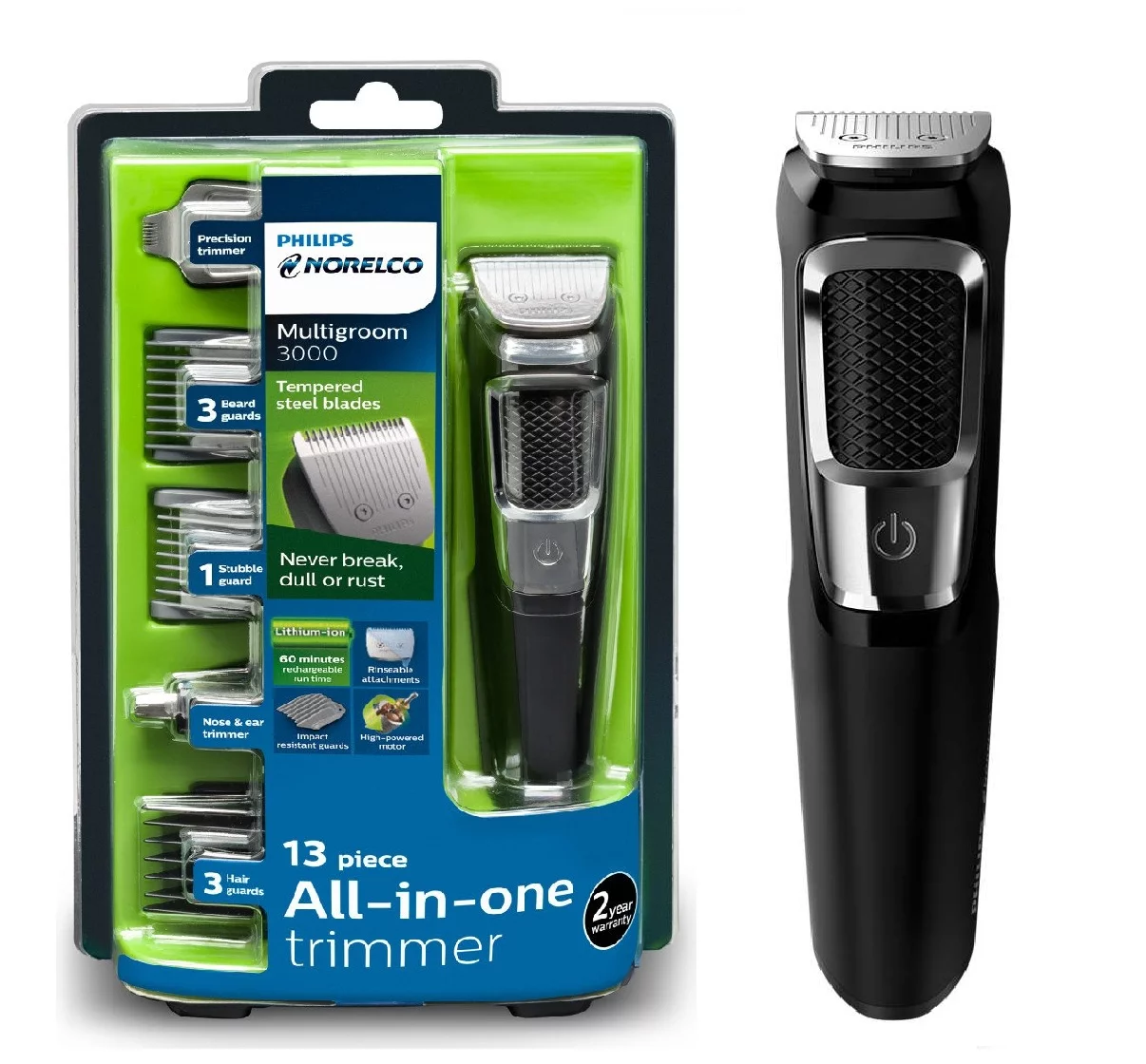 A box of the all in one trimmer