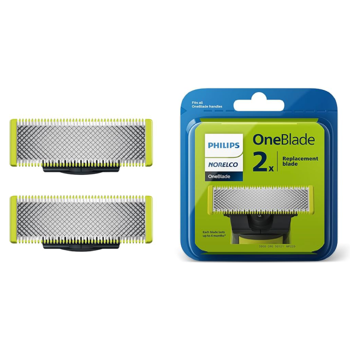 A pair of blades for the oneblade
