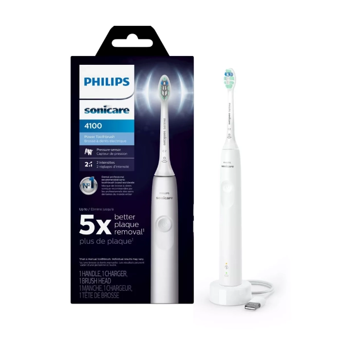 A box of an electric toothbrush with its packaging.