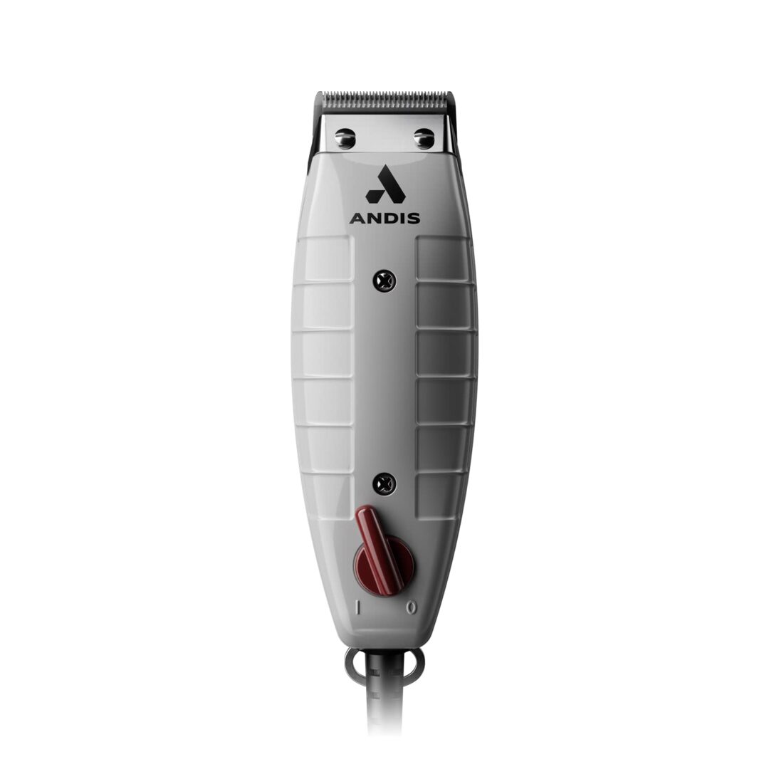 A close up of the front of an electric hair clipper.