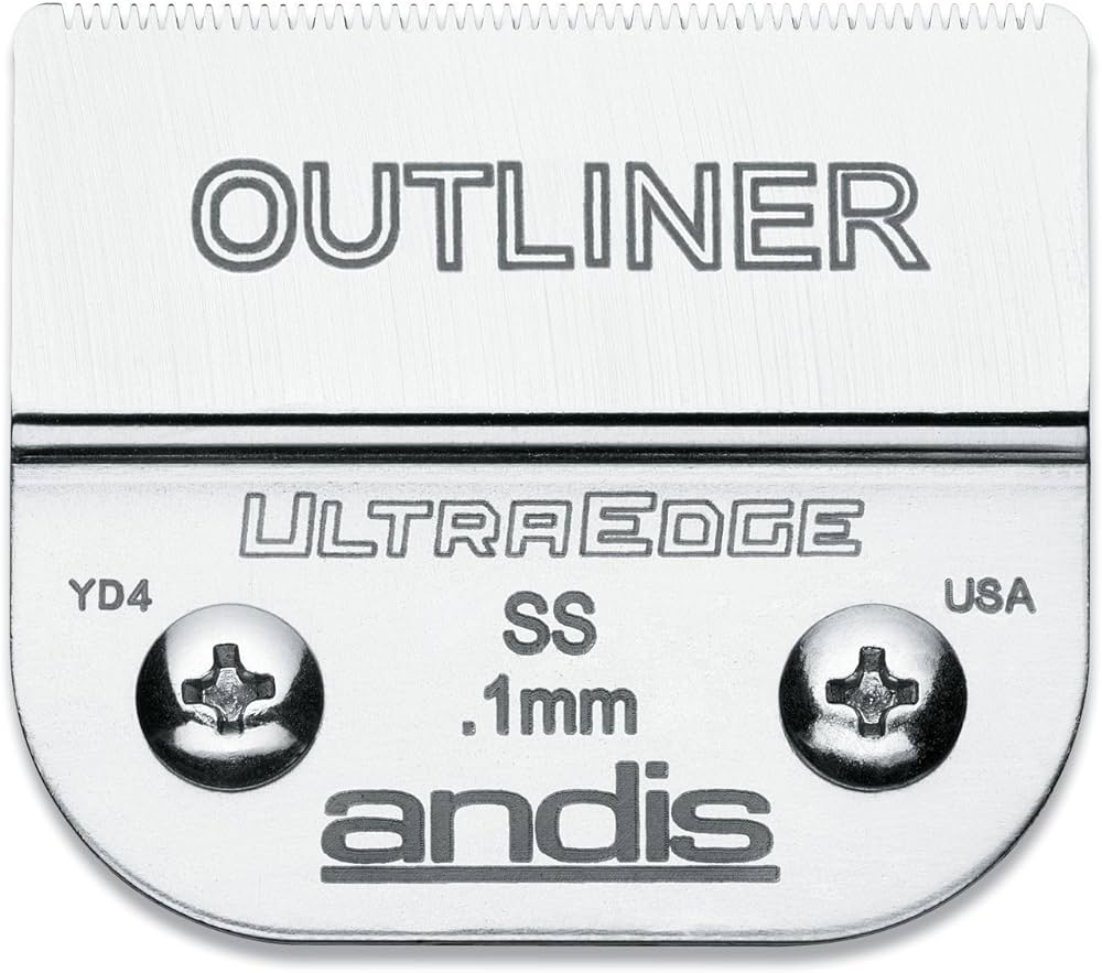 A close up of the outliner blade